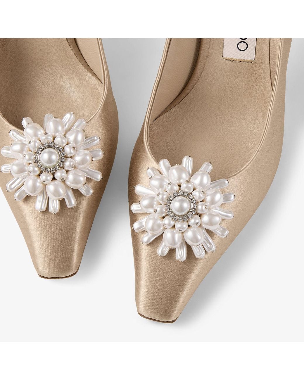 Jimmy Choo Natural Ines Pump 85