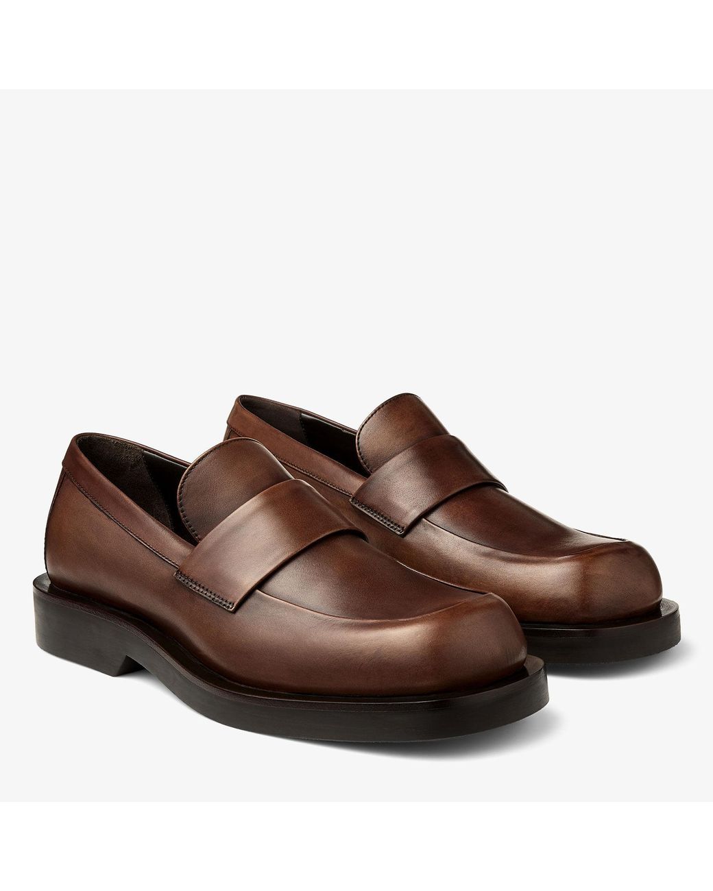 Jimmy Choo Buff Loafer in Brown für Herren