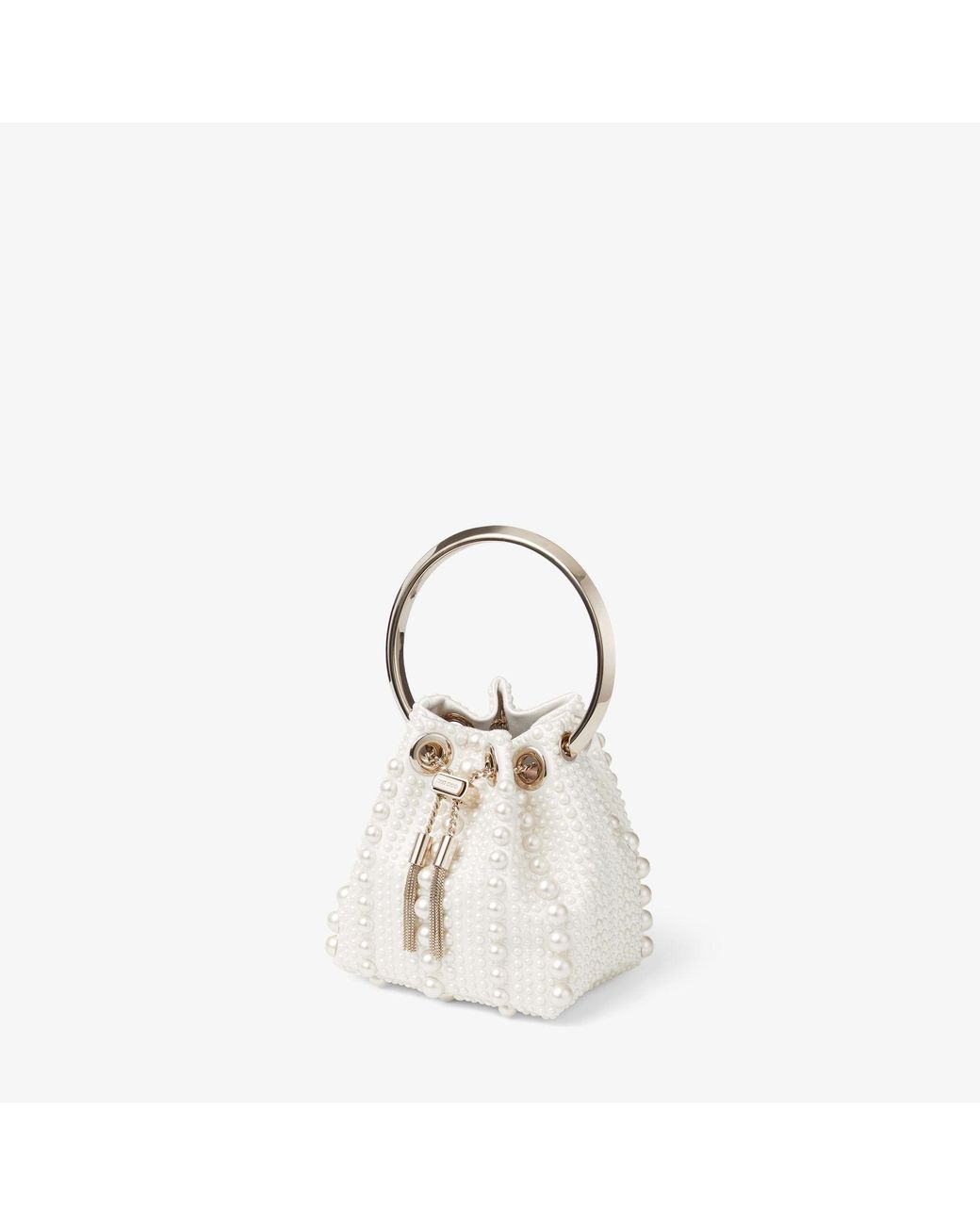 Jimmy Choo Metallic Micro Bon Bon
