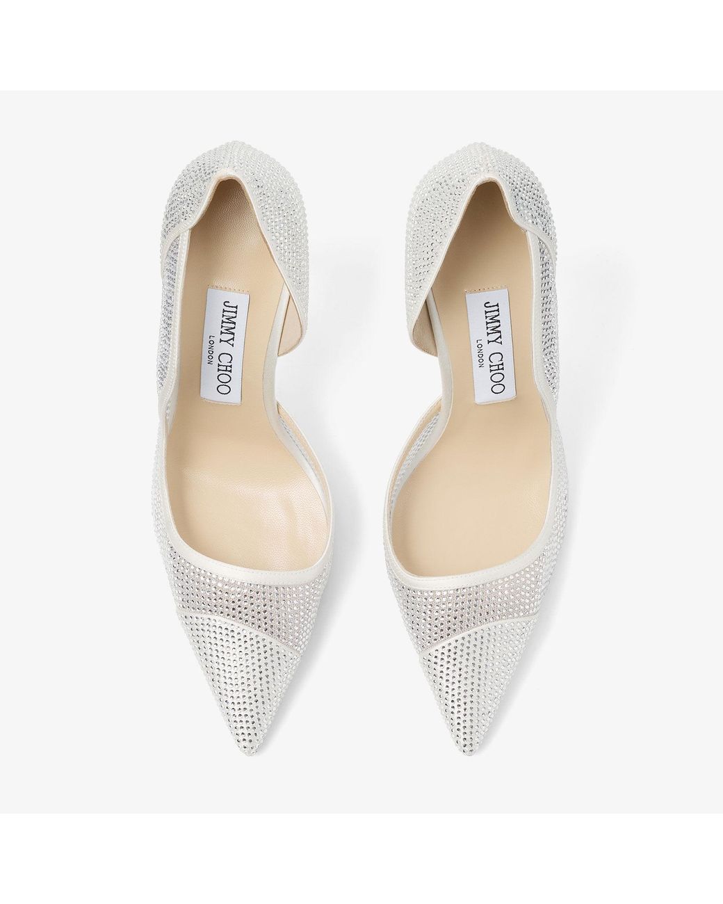 Jimmy Choo White Brigitte 100