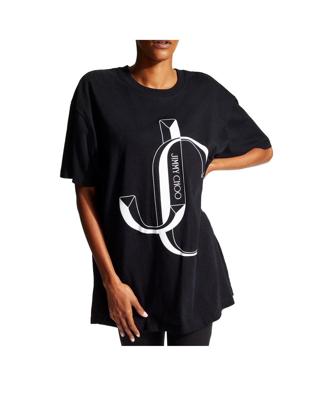 Jimmy Choo Jc-tee in Black | Lyst Australia