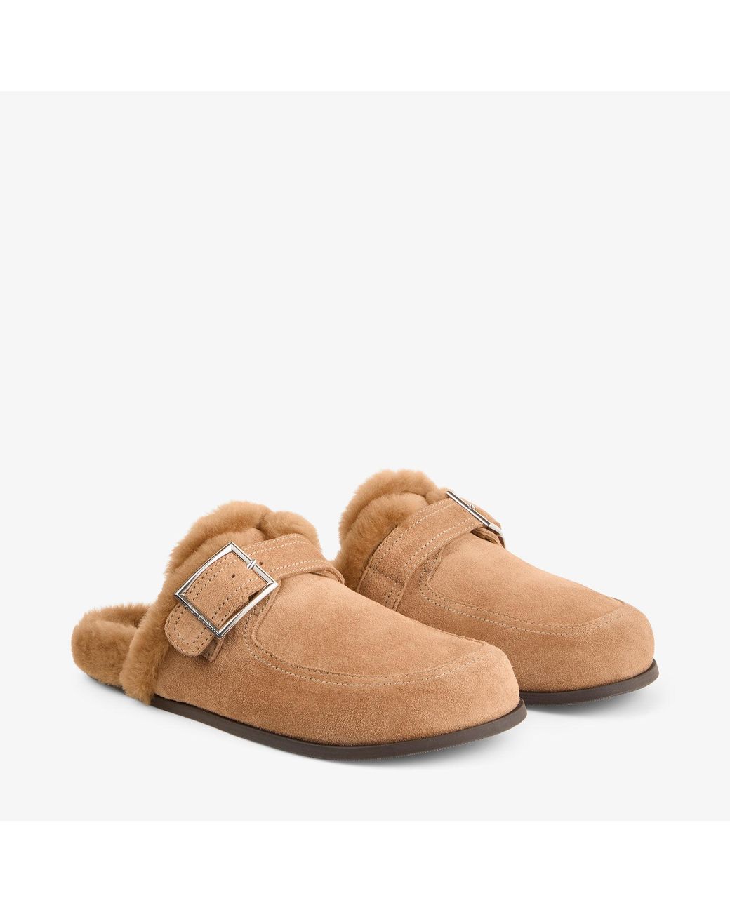 Jimmy Choo Brown Biker Mule F