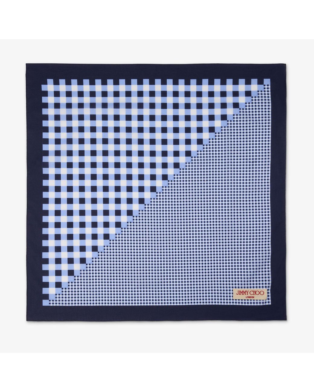 Jimmy Choo Blue Sula Bandana