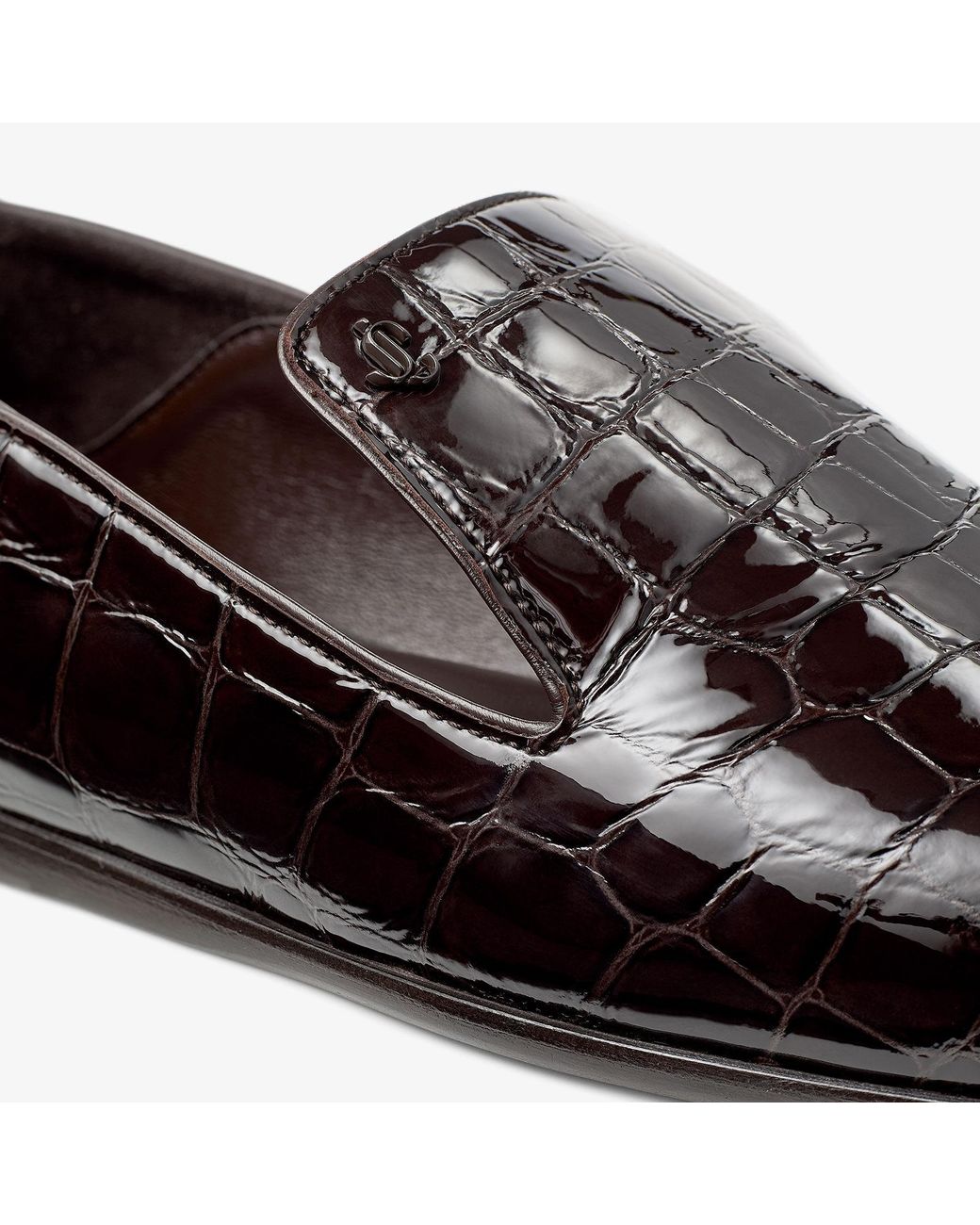 Jimmy Choo Brown Eliot Slipper