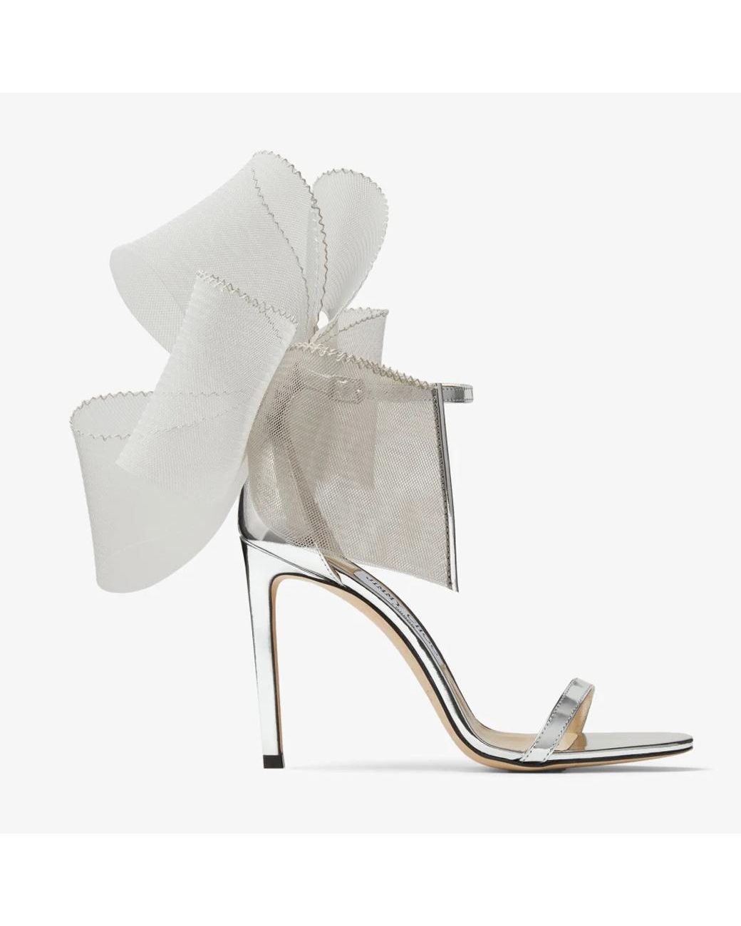 Jimmy choo hotsell aveline white