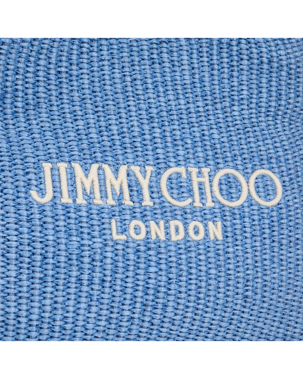 Jimmy Choo Blue Beach Diamond Hobo Large
