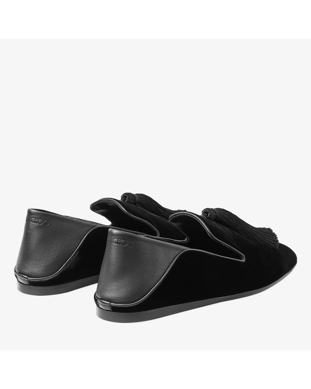 Jimmy Choo Black Eliot Slipper for men