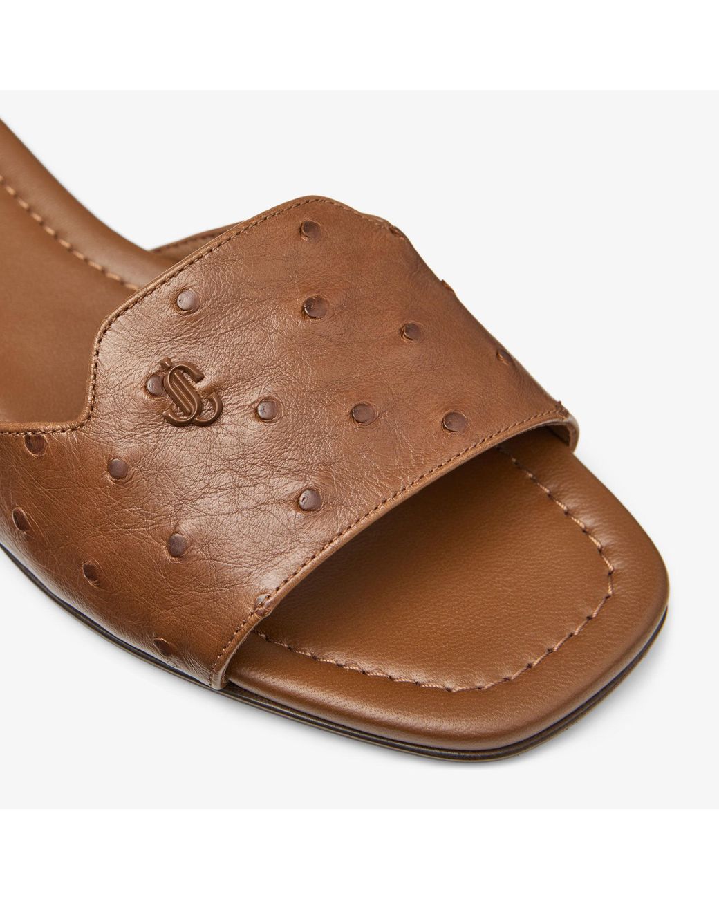 Jimmy Choo Brown Dina Flat