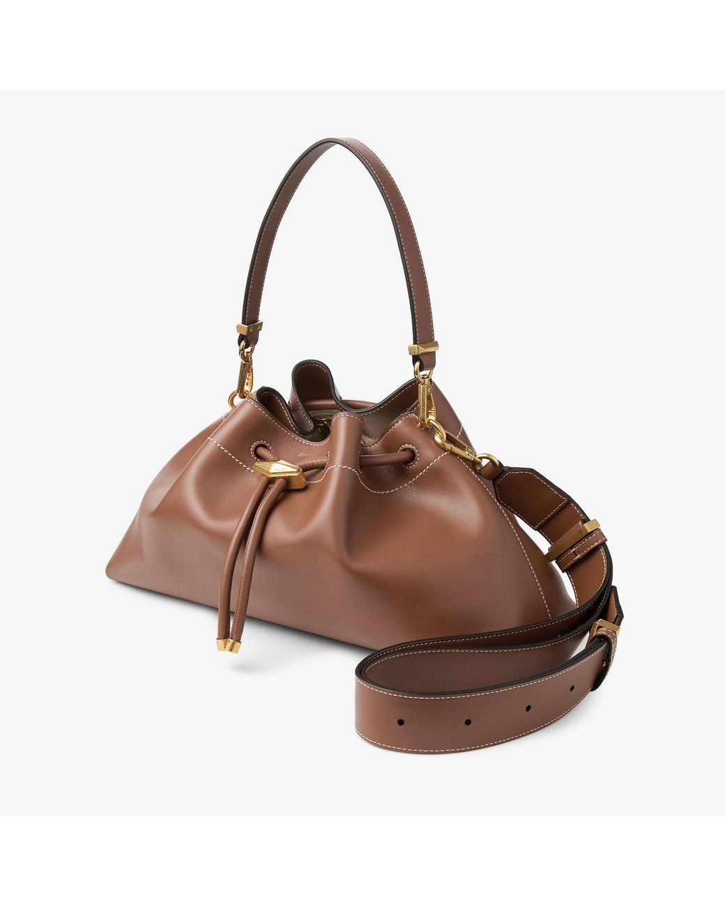 Jimmy Choo Brown Cinch Medium