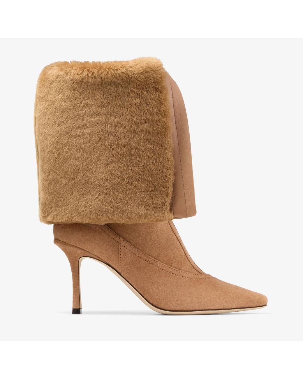 Jimmy Choo Brown Jozi Knee Boot 85