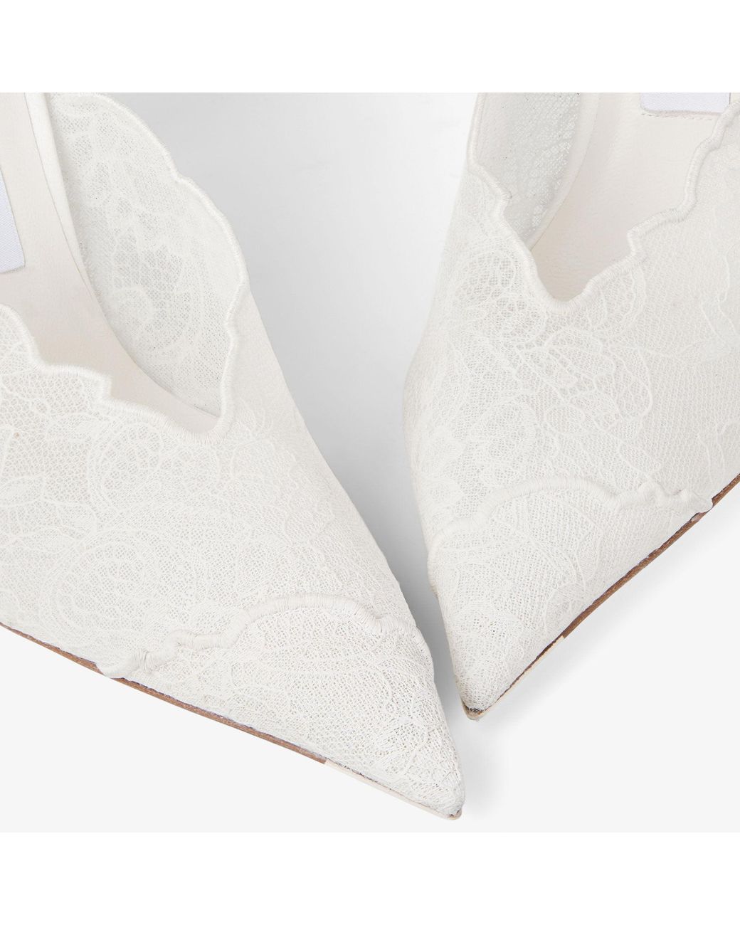 Jimmy Choo White Faiz 100