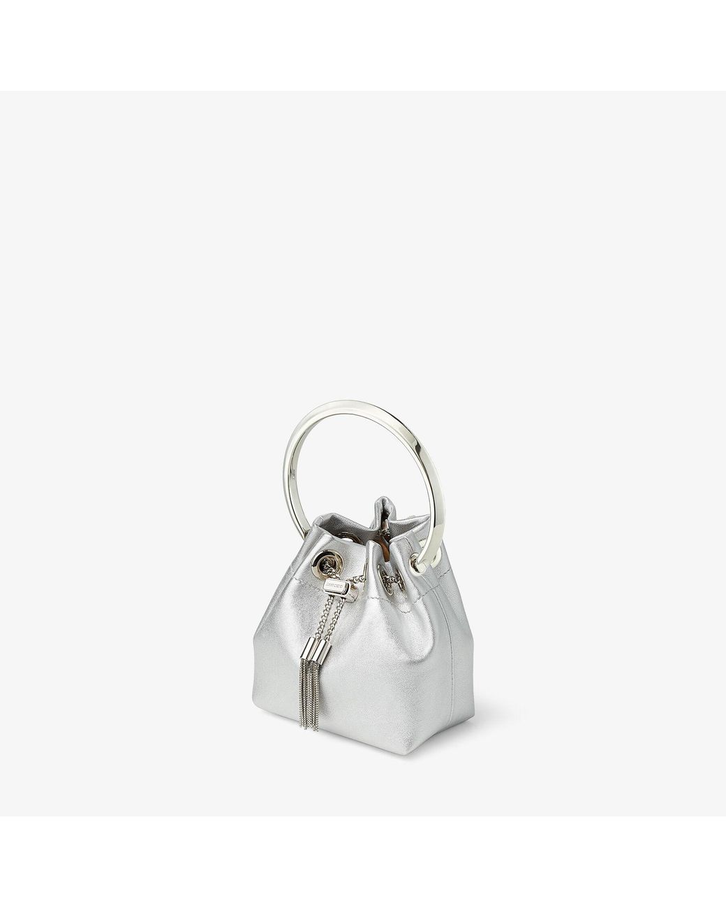 Jimmy Choo Metallic Micro Bon Bon