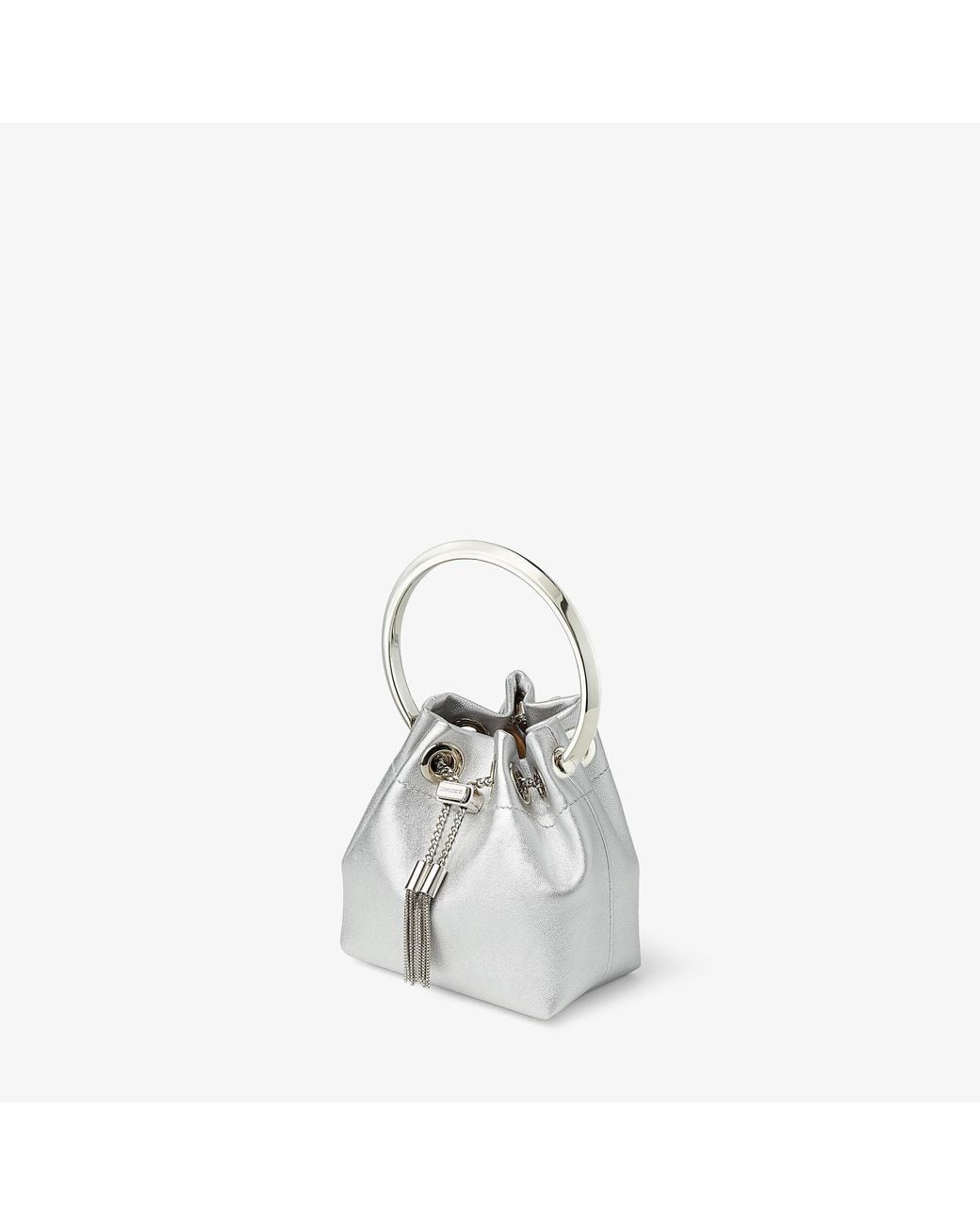 Jimmy Choo Metallic Micro Bon Bon