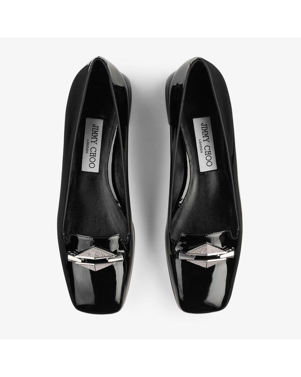 Jimmy Choo Ravi Flat in Black | Lyst