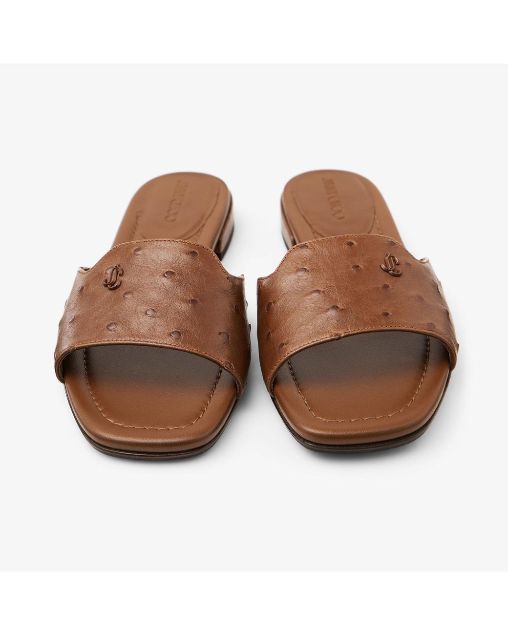 Jimmy Choo Brown Dina Flat
