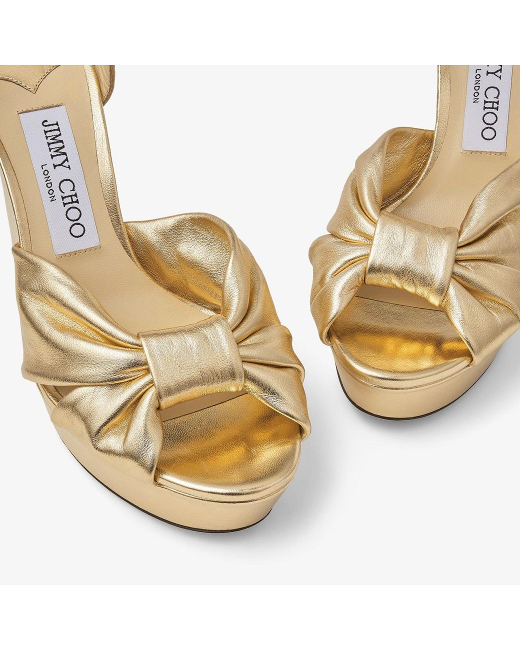 Jimmy Choo Metallic Heloise 120