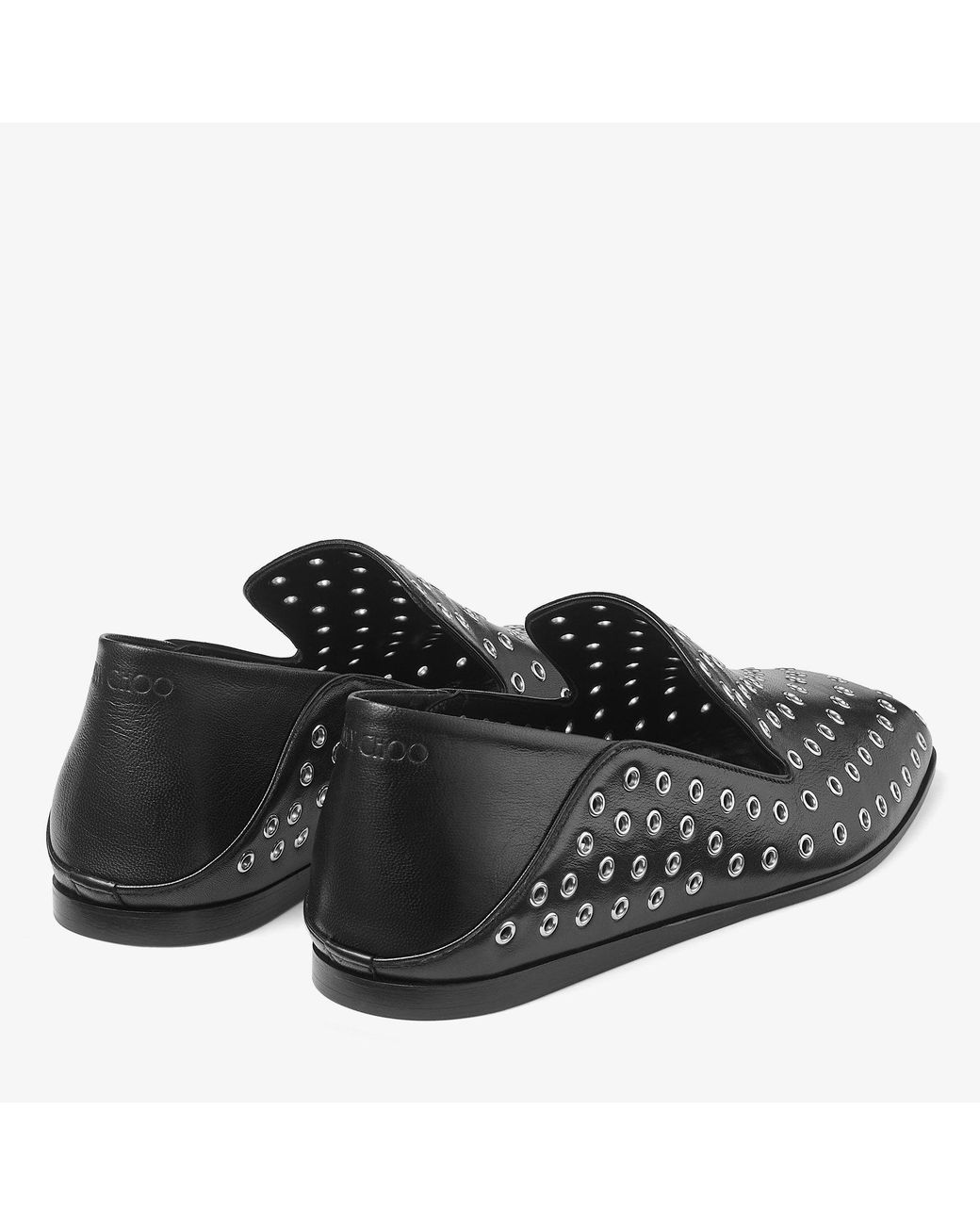 Jimmy Choo Black Eliot Slipper for men