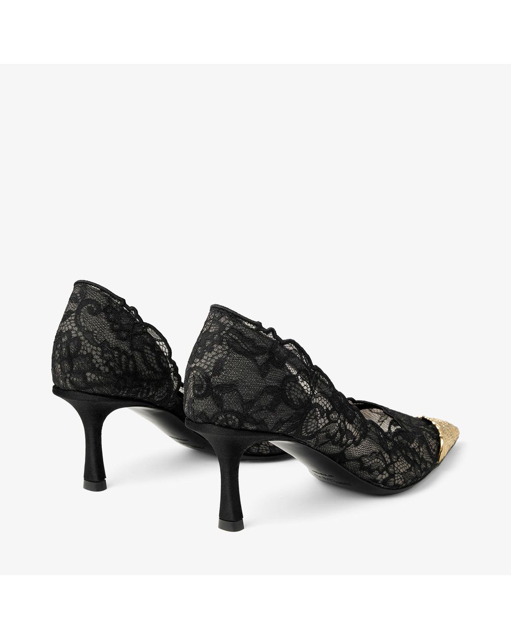 Jimmy Choo Black Faiz Pump 65