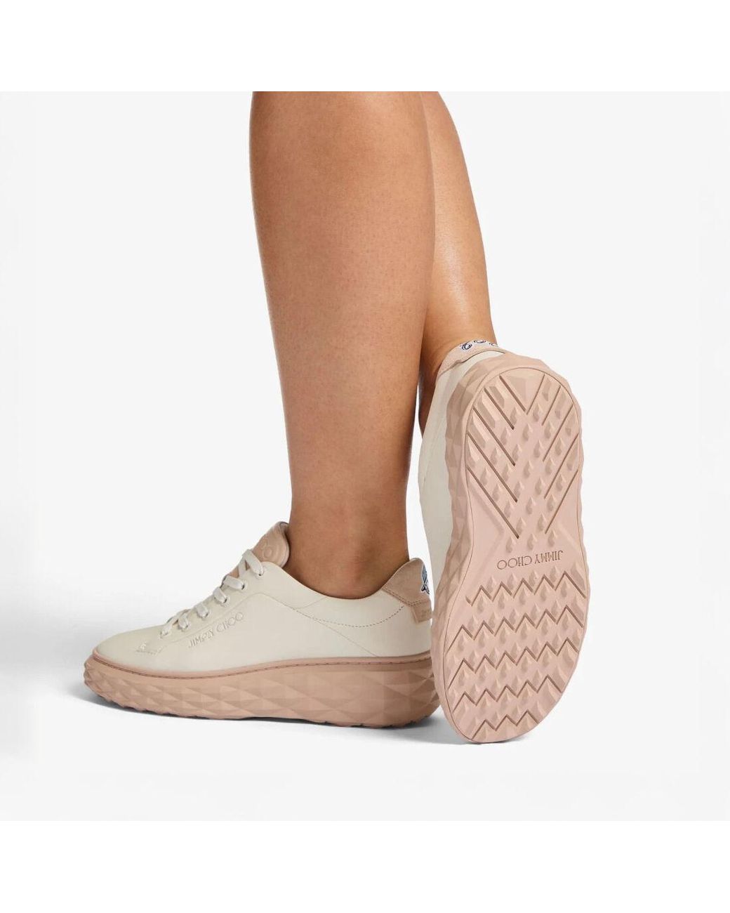 Jimmy Choo Malbon Diamond Golf/F in Pink | Lyst
