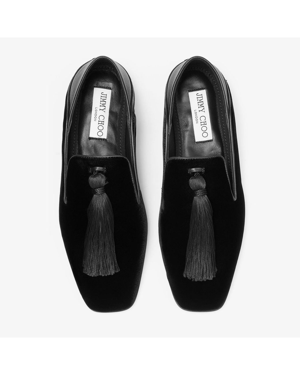 Jimmy Choo Black Eliot Slipper