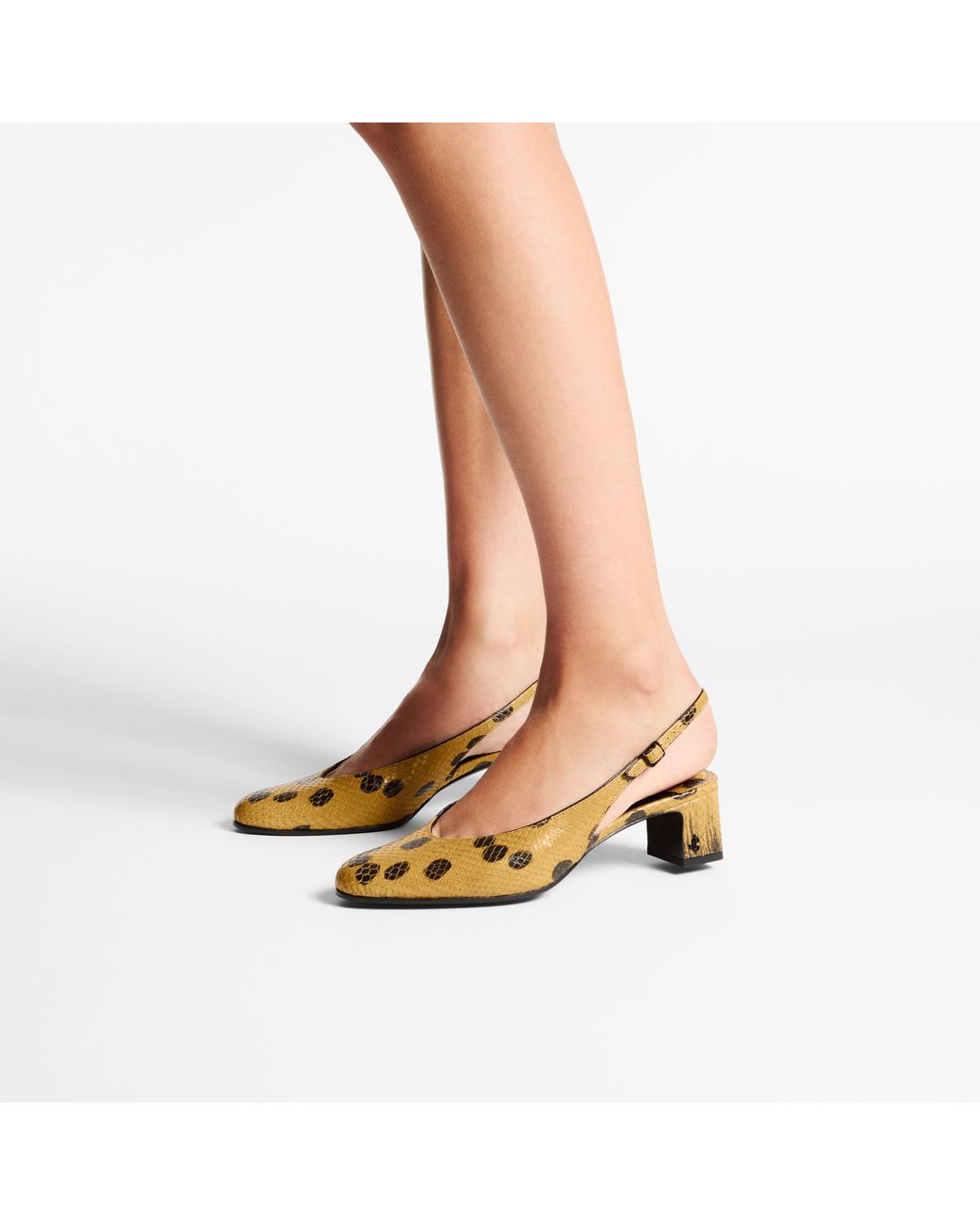 Jimmy Choo Natural Eyla Sling Back 45