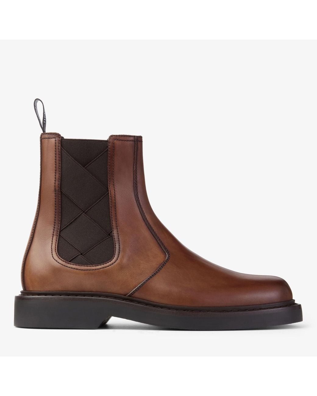 Jimmy Choo Brown Reggie Chelsea Boot for men