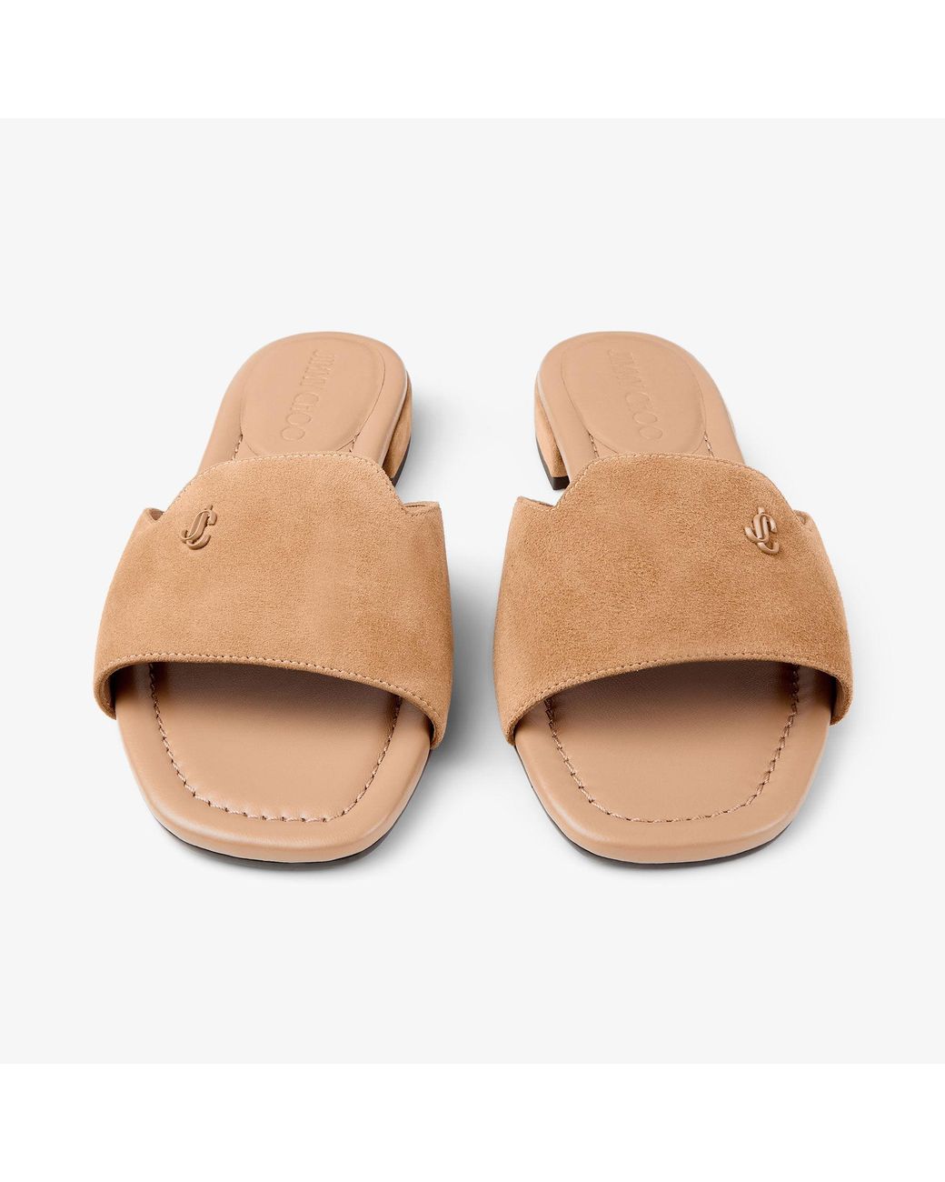 Jimmy Choo Natural Dina Flat