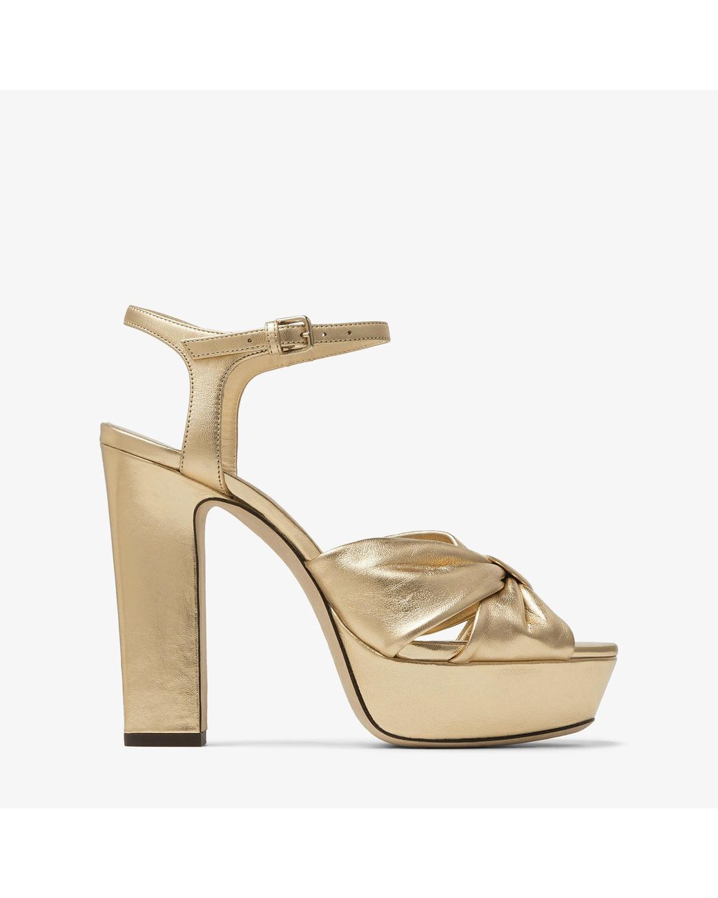 Jimmy Choo Metallic Heloise 120