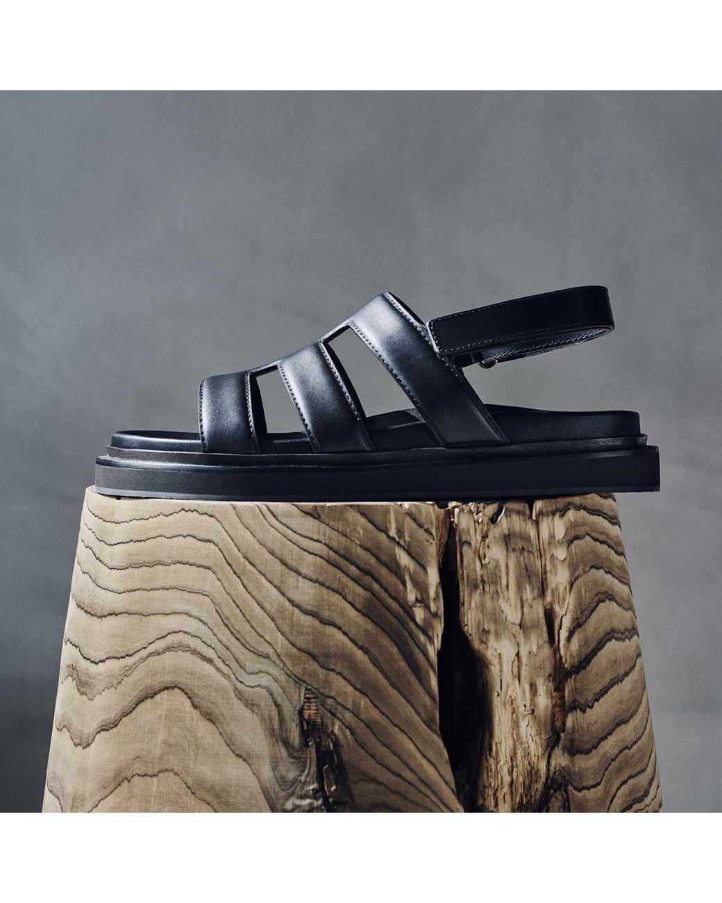 Jimmy Choo Black Cove Sandal for men