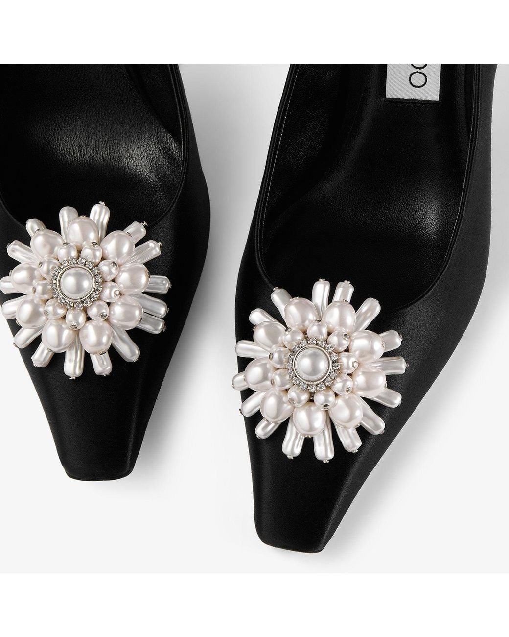 Jimmy Choo Black Ines Pump 85