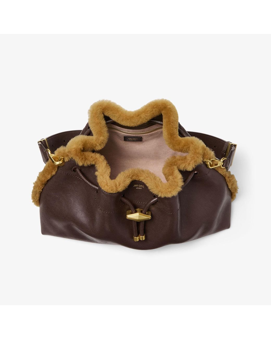 Jimmy Choo Brown Cinch Medium
