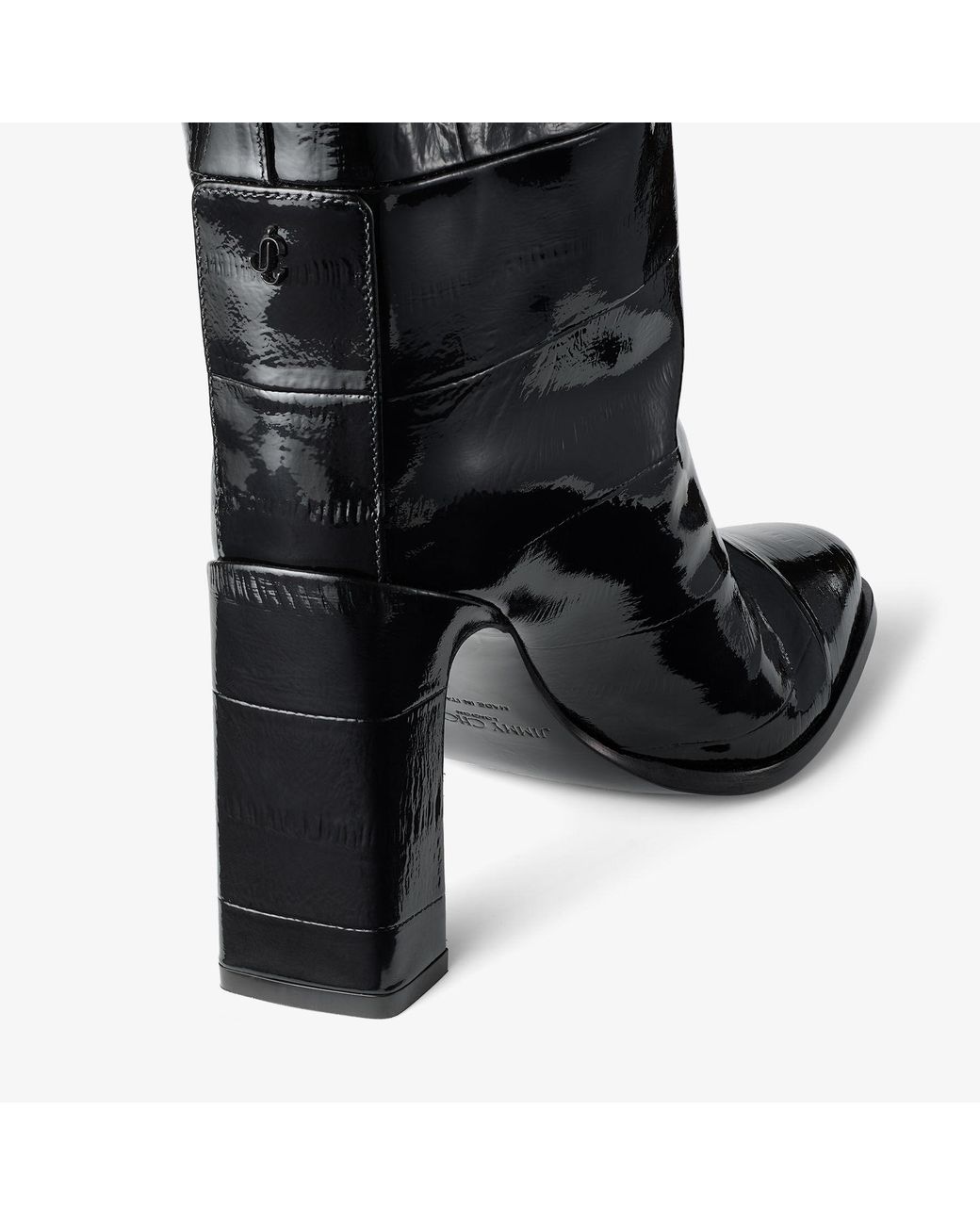 Jimmy Choo Black Caly Over The Knee 85