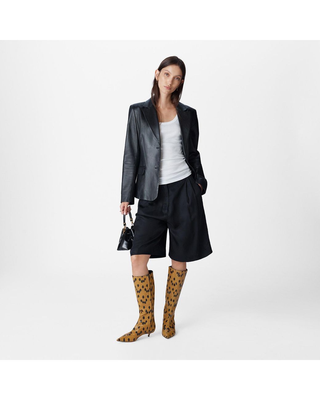Jimmy Choo Brown Amis Knee Boot 35