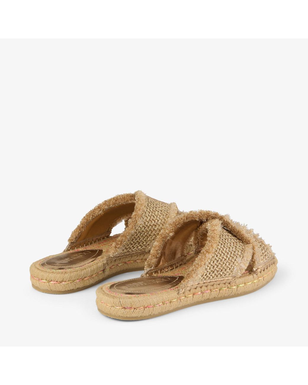 Jimmy Choo Natural Aciel Sandal Flat