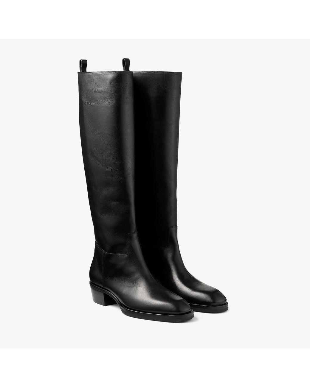 Jimmy Choo Black Mave Knee Boot 45
