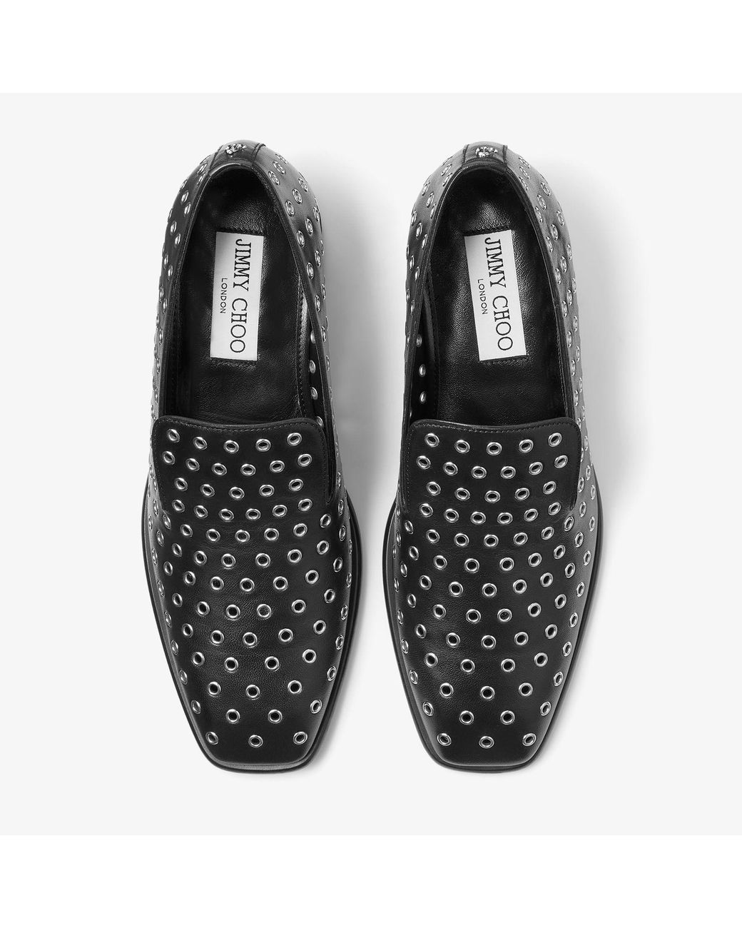 Jimmy Choo Black Eliot Slipper 45 for men
