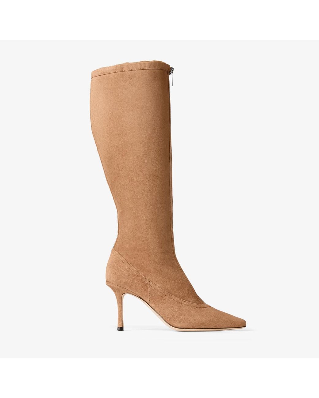 Jimmy Choo Brown Jozi Knee Boot 85