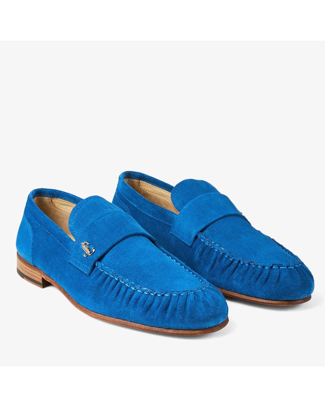 Jimmy Choo Blue Ellis Loafer for men