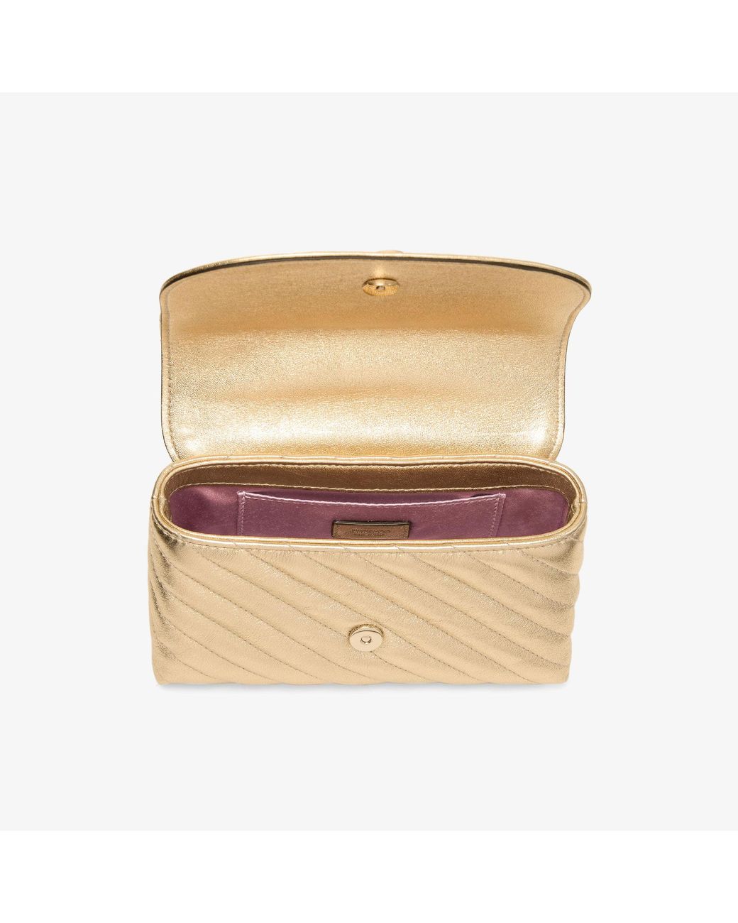 Jimmy Choo Metallic Curve Cross Body Small