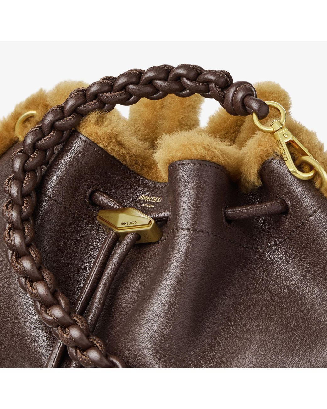 Jimmy Choo Brown Cinch Medium