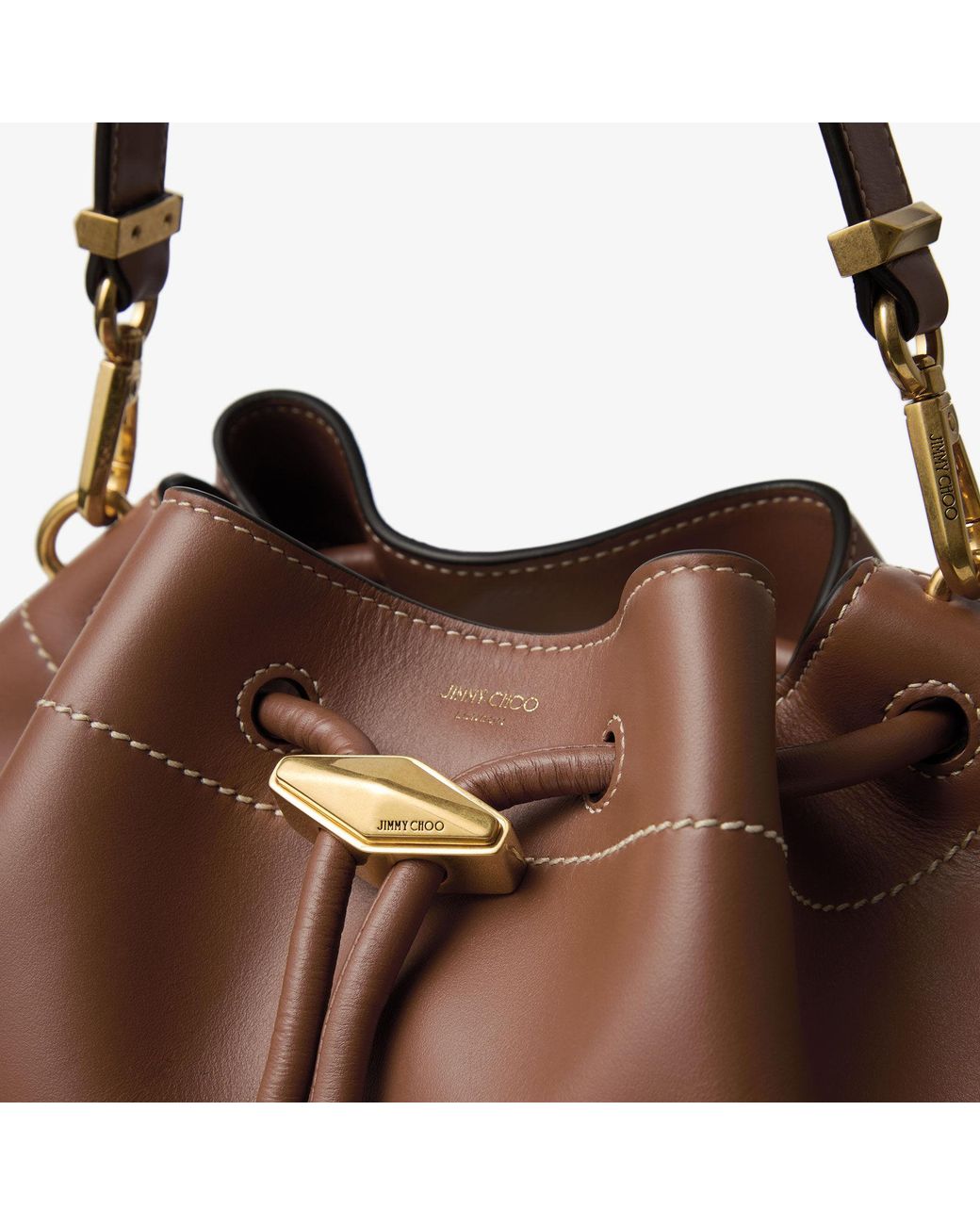 Jimmy Choo Brown Cinch Medium