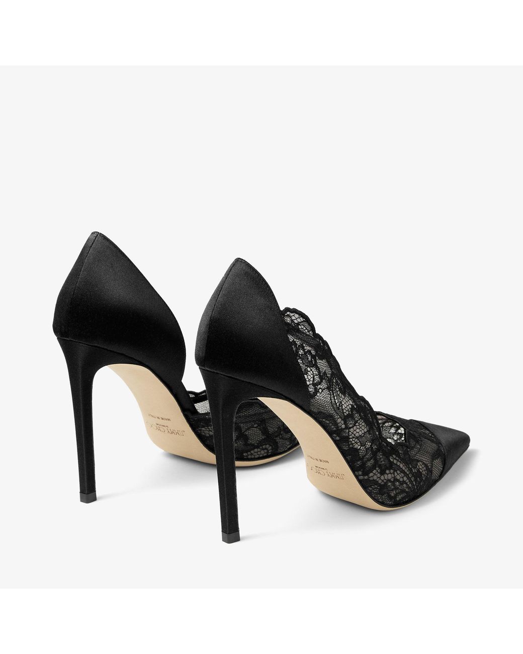 Jimmy Choo Black Brigitte 100