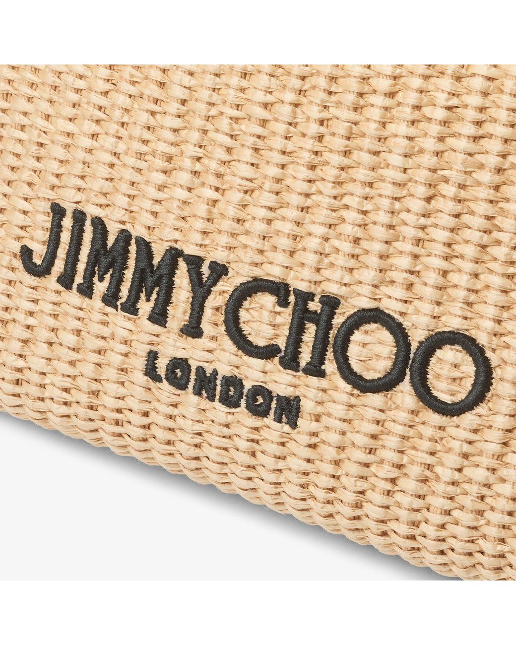 Jimmy Choo Brown Drawstring Pouch Top Handle