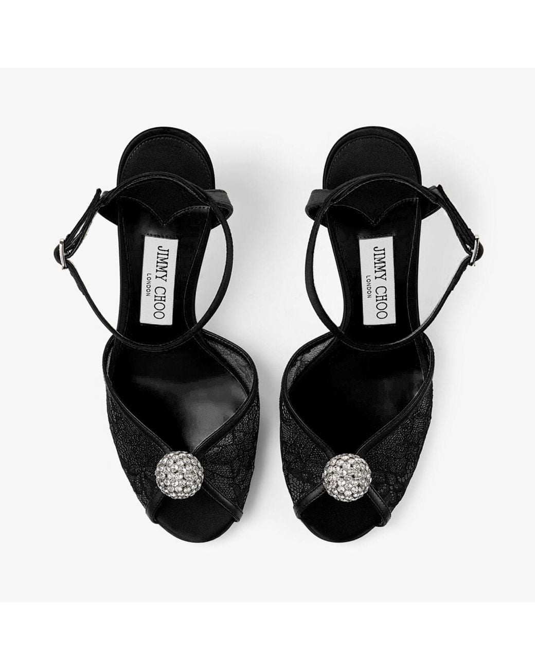 Jimmy Choo Black Sacora 85