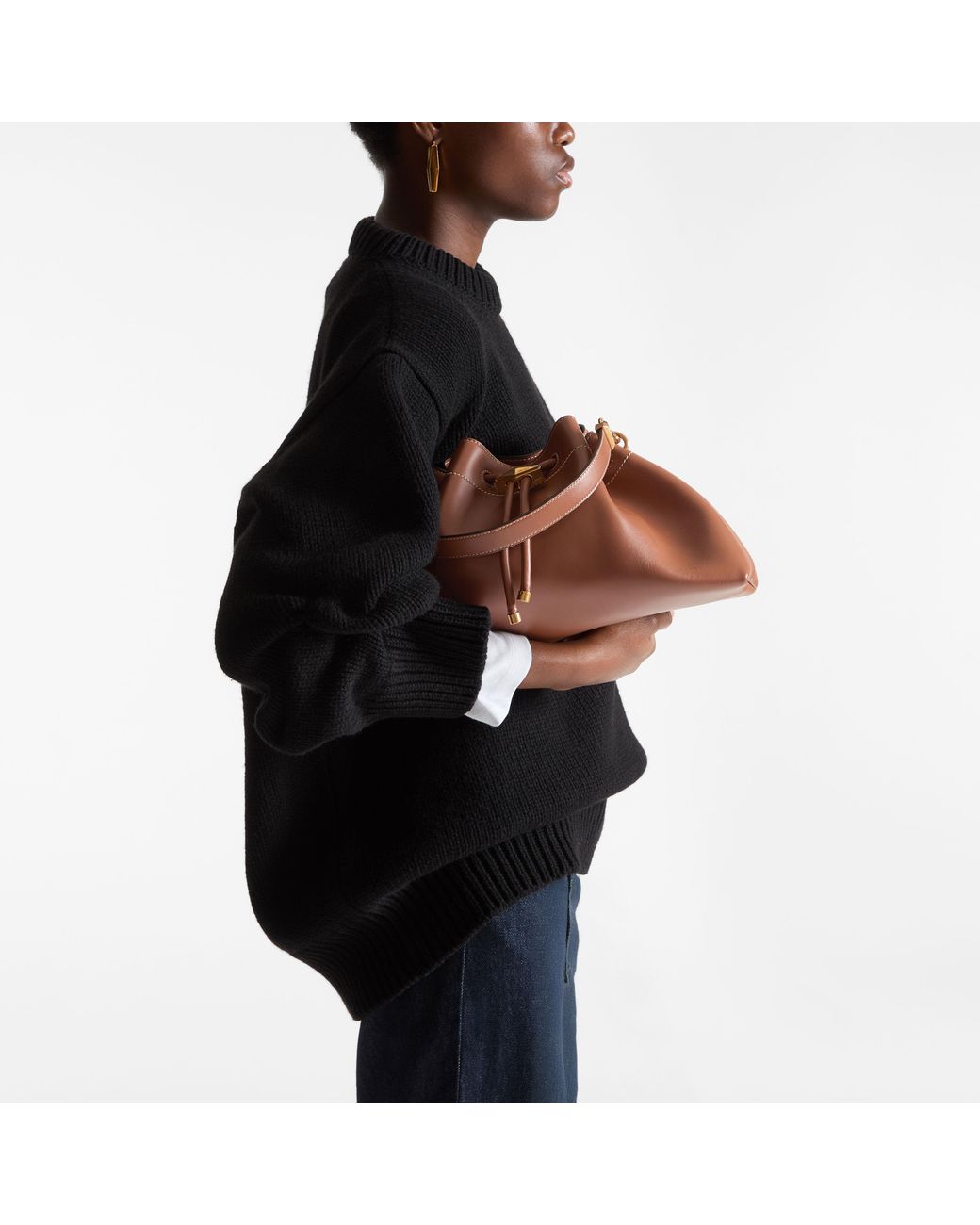 Jimmy Choo Brown Cinch Medium