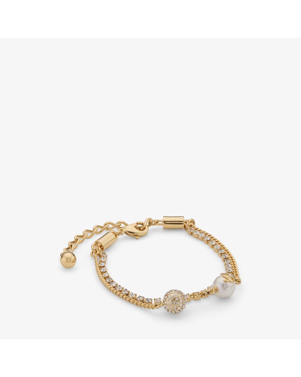 Jimmy Choo Metallic Auri Chain Bracelet