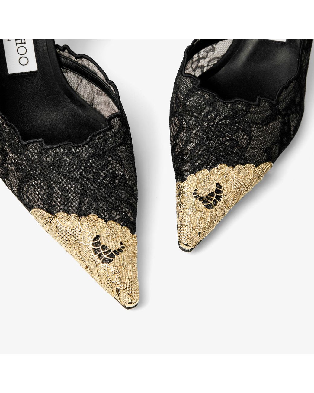 Jimmy Choo Black Faiz Pump 65