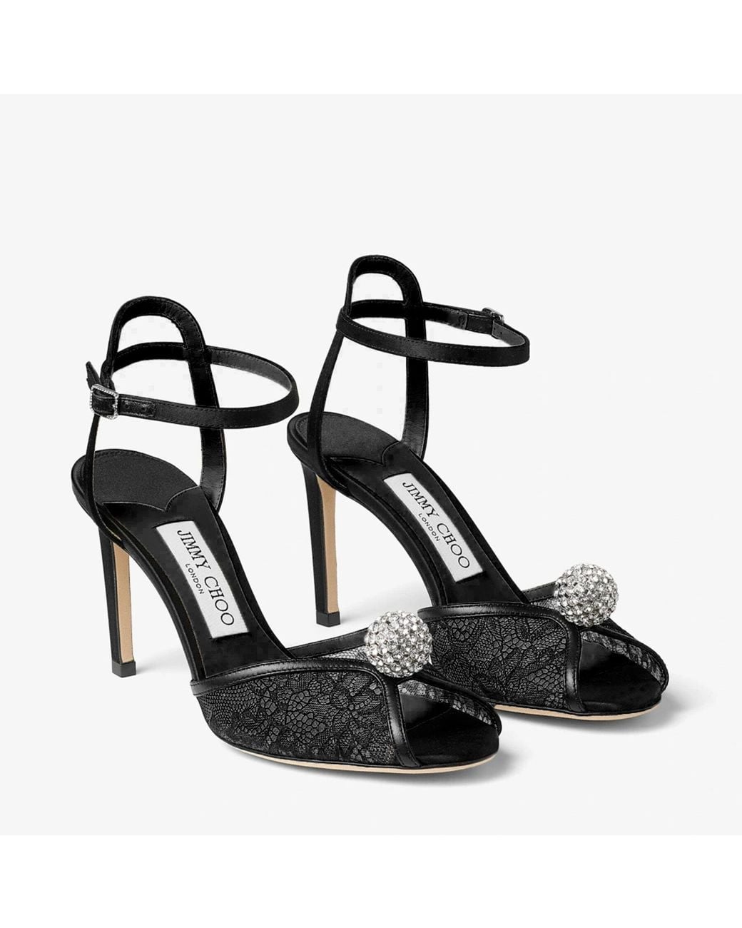 Jimmy Choo Black Sacora 85