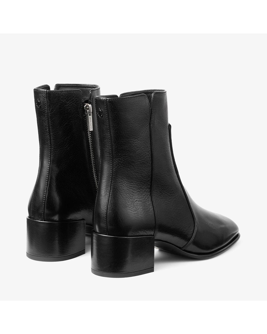 Jimmy Choo Black Eliot Ankle Boot 45