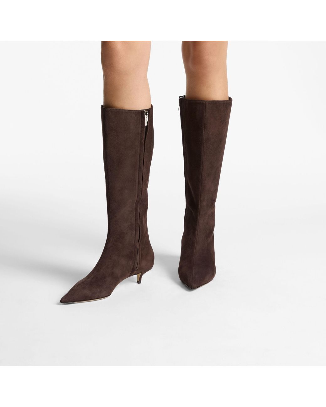 Jimmy Choo Brown Amis Knee Boot